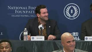 Tony Romo - College Football Hall of Fame Induction Press Conference