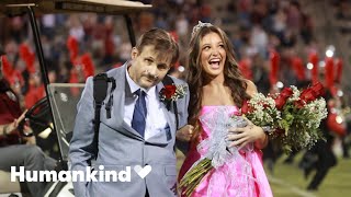 Watch dad battling cancer walk Homecoming queen daughter across field | Humankind #goodnews by Humankind 1,766 views 5 months ago 3 minutes, 19 seconds