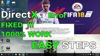 FIFA 17/18 Practice Arena Direct X Error Crash Fix Before The Match  2018 screenshot 3