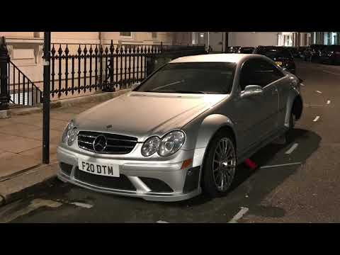 THIEVES VANDALISE RARE MERCEDES IN LONDON - Stole the wheels!