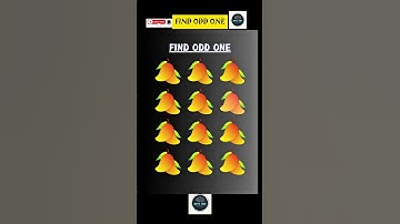 "Only Geniuses Can Find Odd One in 6 Seconds! 🤯🔥 #Challenge"