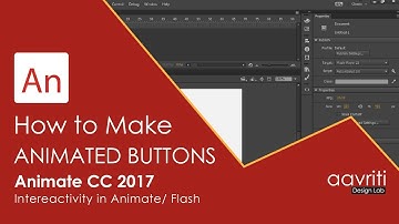 HOW TO MAKE AN ANIMATED BUTTON | AAVRITI | ANIMATE CC 2017