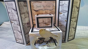 Pop Up Double Stack Gatefold Card