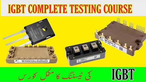 IGBT Complete Testing course | igbt tester | igbt test circuit | vfd repairing lab