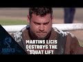 Martins Licis Destroys The Squat Lift | 2017 World's Strongest Man