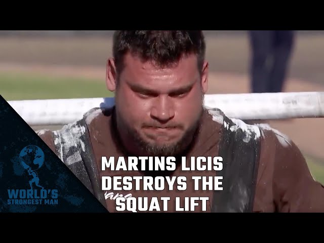 World's Strongest Man: Martins Licis thriving while social distancing