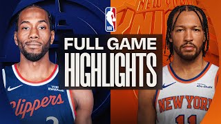 CLIPPERS at KNICKS | FULL GAME HIGHLIGHTS | January 7, 2026 screenshot 2