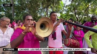 Cavadee : les rues de Saint-Paul se parent de rose, couleur du Dieu Mourouga.