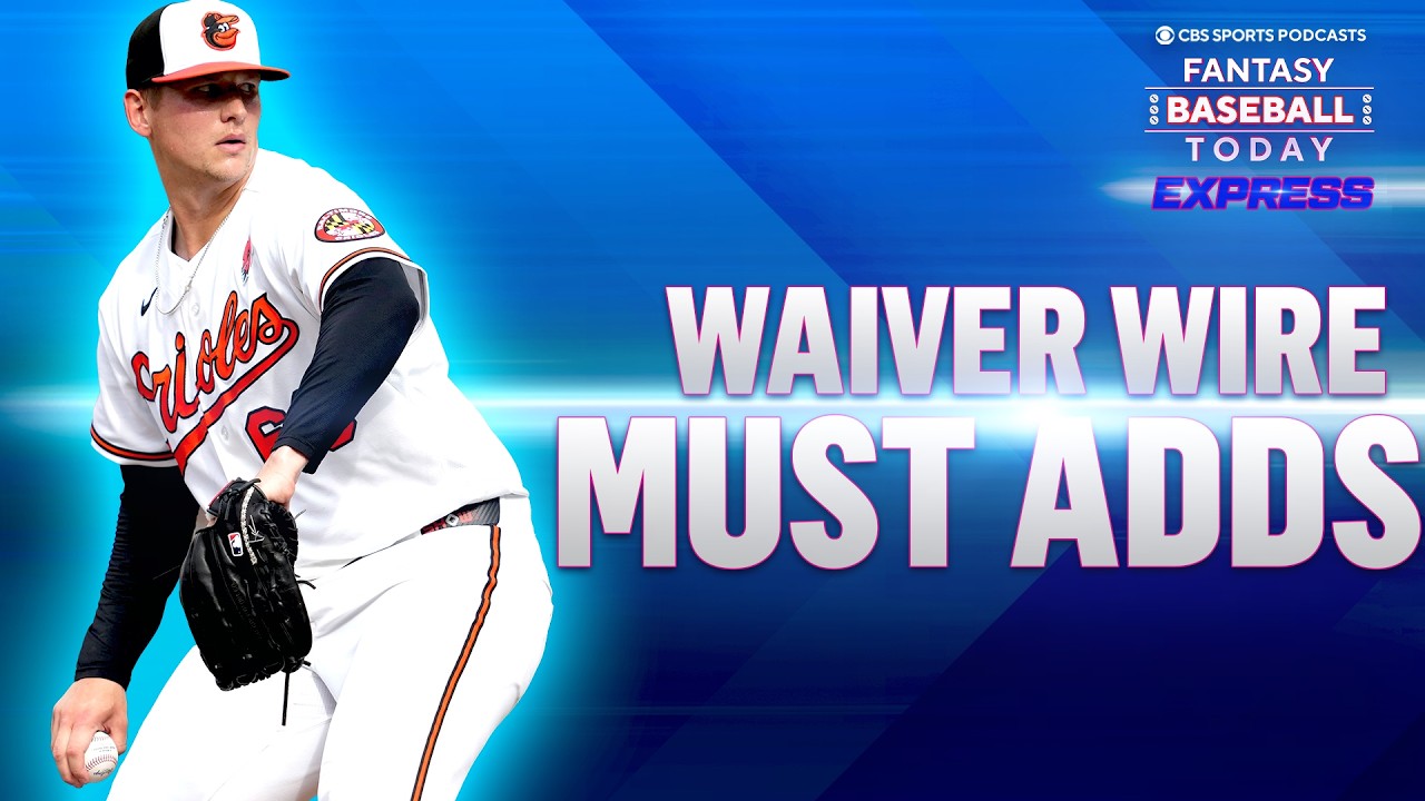 Waiver Wire MUST ADDS & Injury Replacements | Fantasy Baseball Advice
