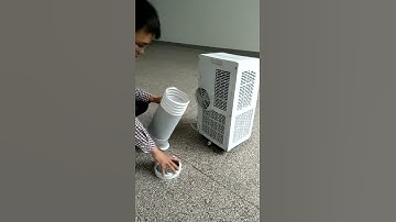 air conditioner the installation of the exhaust hose