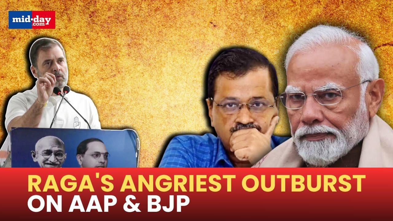 Watch: Rahul Gandhi attacks PM Modi & Kejriwal over caste census issue ...
