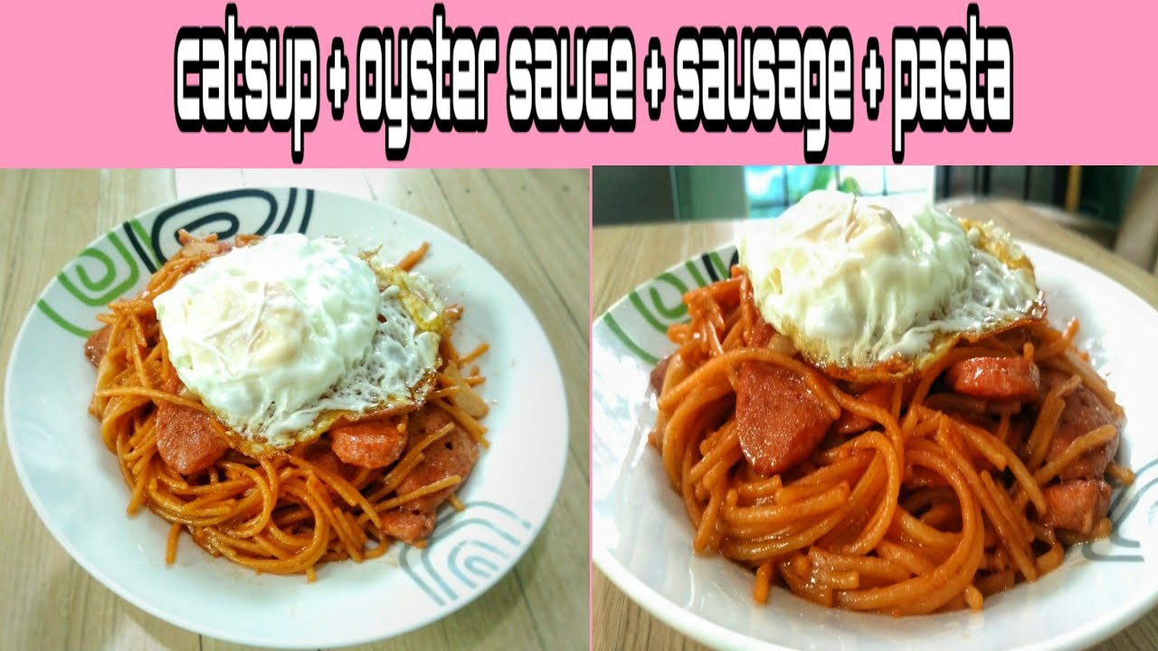 EASY TO MAKE NAPOLITAN SPAGHETTI SAUSAGE KETCHUP/CATSUP SPAGHETTI