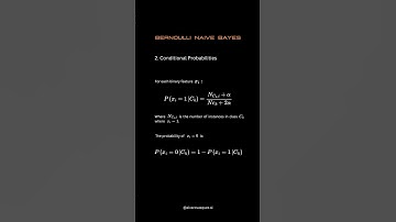 Bernoulli Naive Bayes #ml #ai #datascience #bernoulli #naivebayes #machinelearning