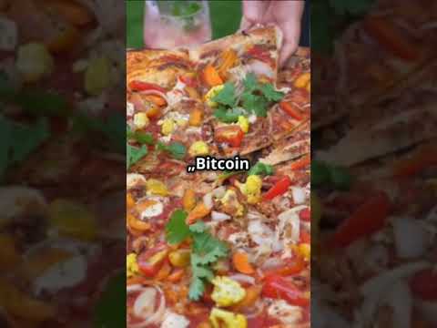 Die teuerste Pizza der Welt – bezahlt mit Bitcoin! 🍕💸#shorts