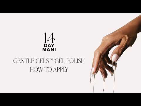 How To Apply Gentle Gels™ Polish (No-Wipe Top Coat)