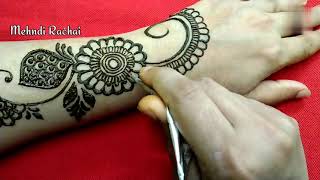 beautiful mehndi design for back hand/arabic Mehndi design/mehndi rachai Resimi