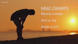 Three types of heat-related illnesses to know about