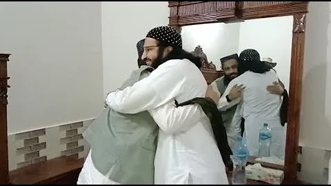 Mulana Masroor Nawaz Shb with Mufti Saeed Arshad Al Hussaini