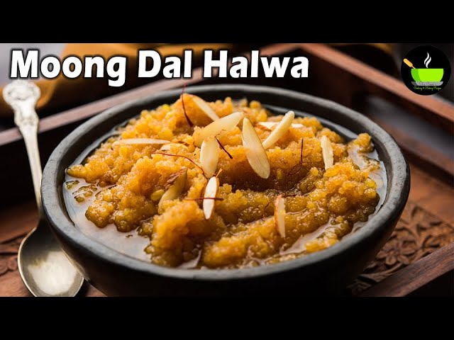 Moong Dal Halwa Recipe | मूंग की दाल का हलवा | Soaked Moong Dal Halwa Recipe  | Moong Dal Sheera | She Cooks
