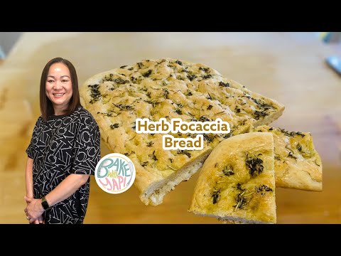 HERB FOCACCIA BREAD - BREAD MACHINE RECIPE @BAKEWITHYAPI