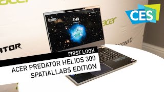 Acer Predator Helios 300 SpatialLabs Edition - CES 2023 First Look