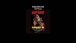 A$AP Rocky - Babushka Boi [가사/자막/번역/해석]