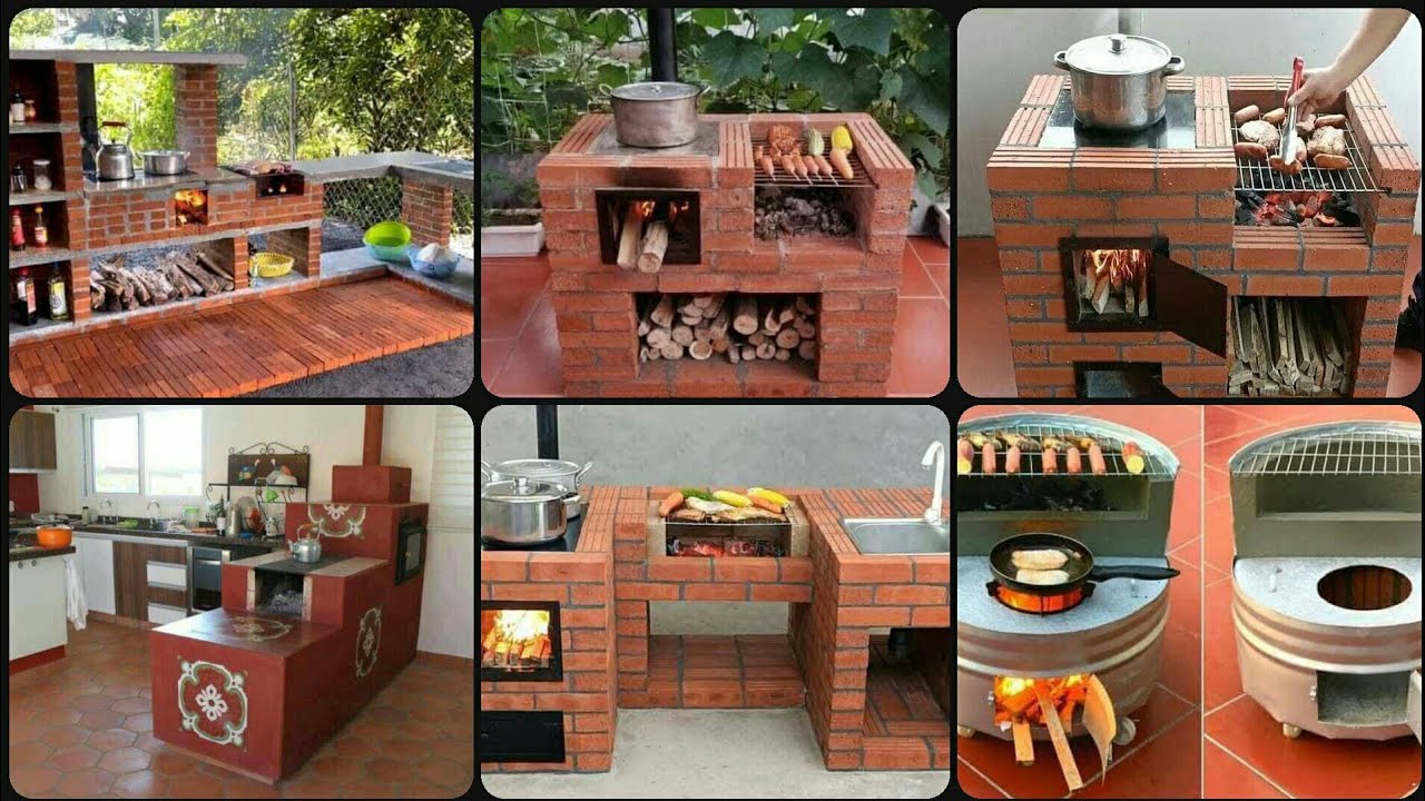 Best Outdoor Kitchen Design | Small kitchen ideas | Chulha Bnane ka ...