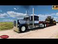 Texas Oversize Load: Caterpillar Grader Haul Through Country Backroads|| CAT Power |4K|