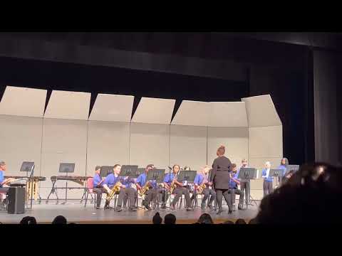 Wilde Lake Middle School Jazz Band - Winter Concert 2022 - Jump Start Samba