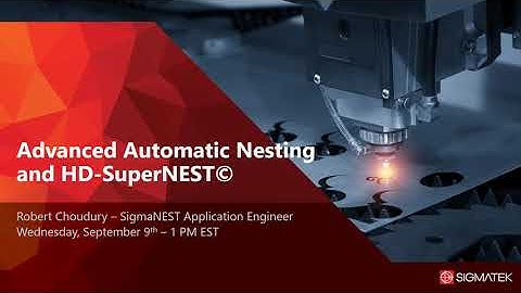 HD SuperNEST and Advanced Nesting Features Webinar
