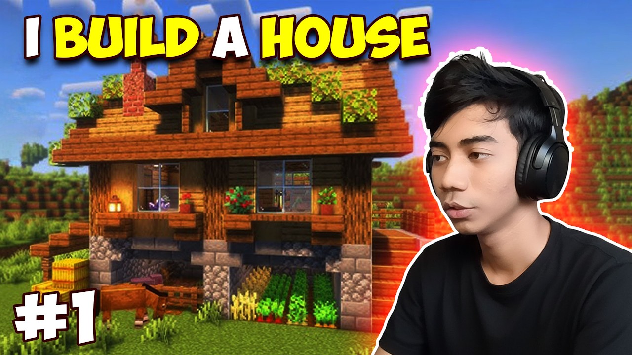 বাড়ি বানালাম | Minecraft Bangla Gameplay | Part 1 | Horizon - YouTube