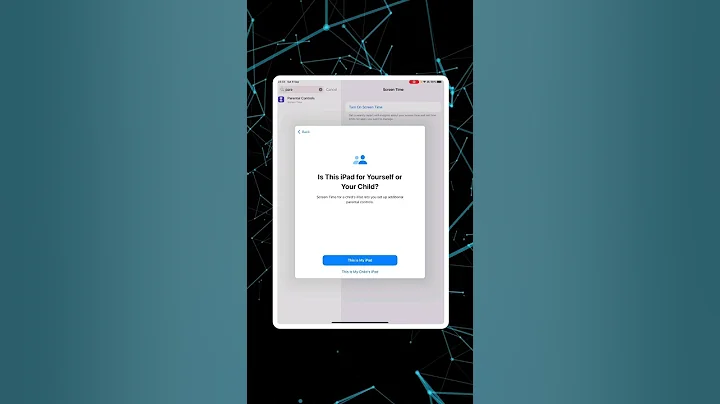 How to get rid of parental controls on ioS ipadand iPhone tutorial #ipad #shorts