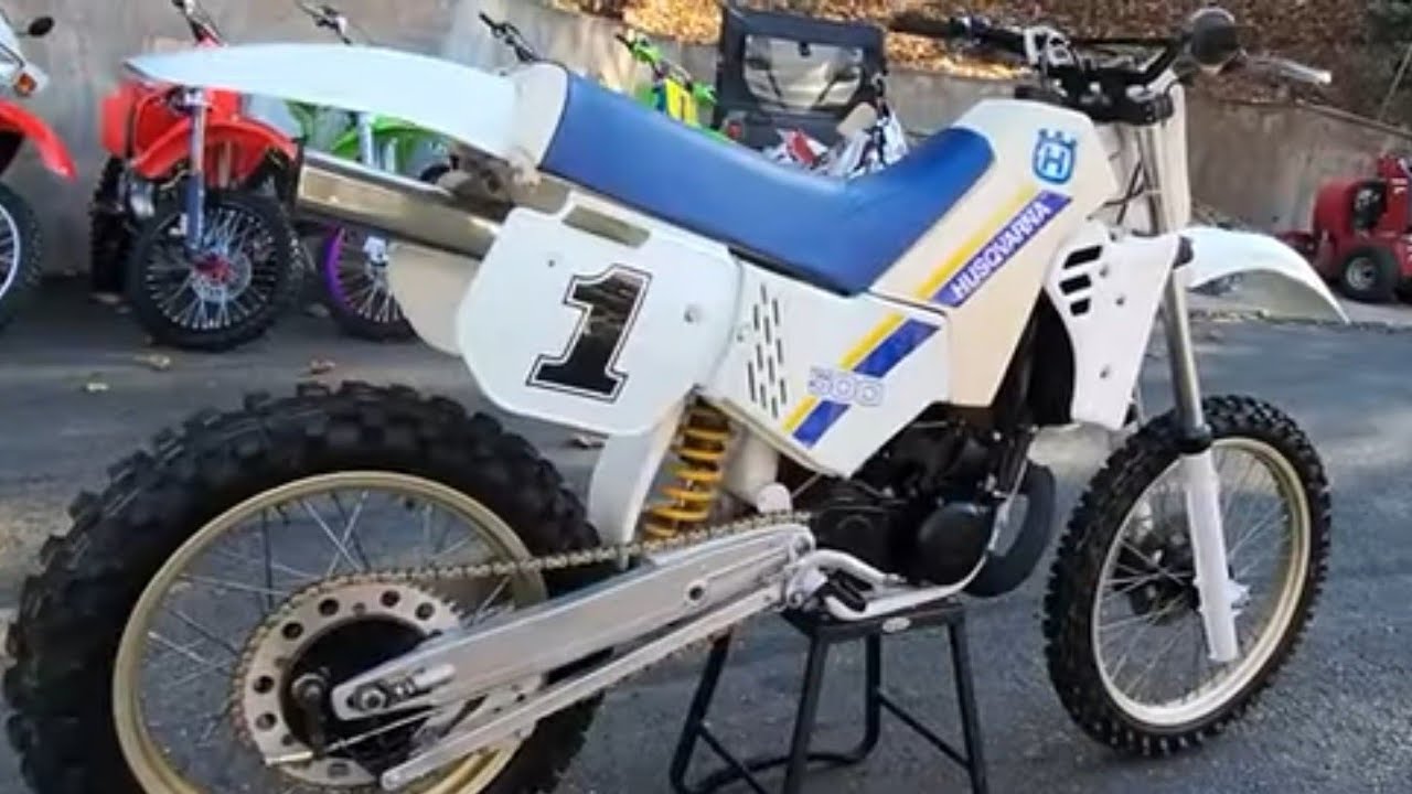 SWEDISH LUMBER JACK SIZED 1986 HUSQVARNA CR500 MX