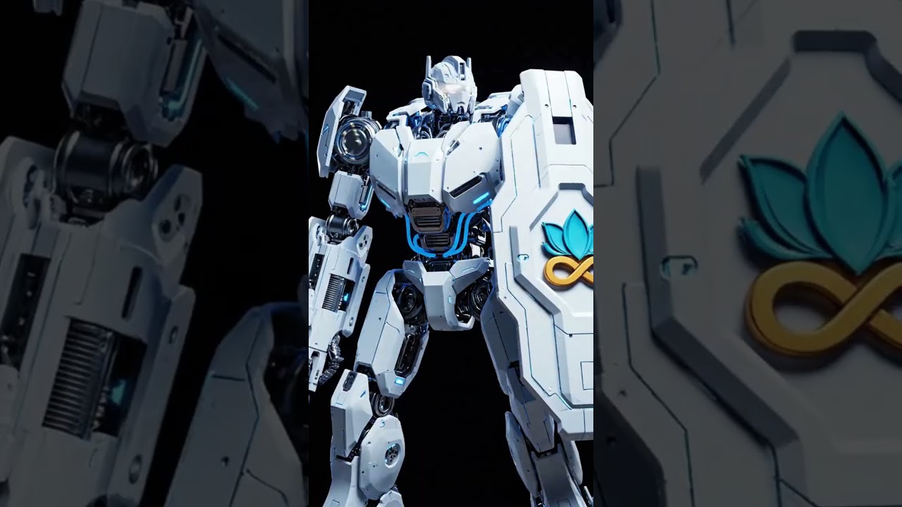 🔔Precision Engineered Robot Morph Loop – Stunning ⚙️