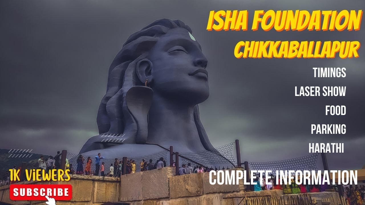Adiyogi Chikkaballapur Bangalore | Isha Foundation | Places to Visit Around Bangalore 2024 #adiyogi