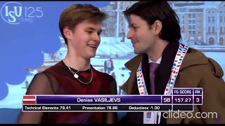 Deniss Vasiljevs and his biggest fan
