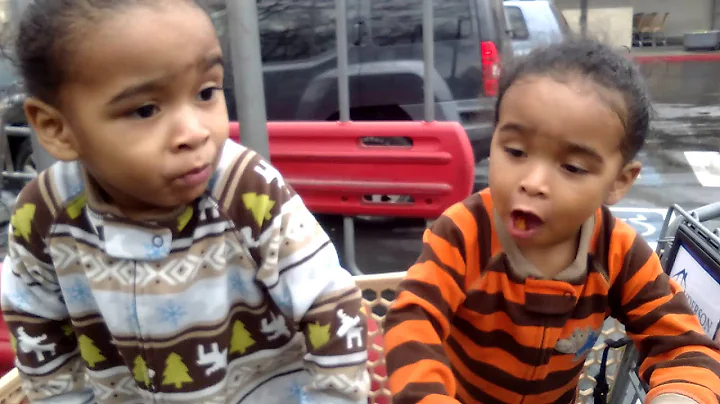 McDaniel twins eatn trick jelly beans..