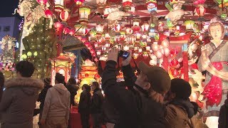 街飾る1万5千の光 長崎ランタンフェス開幕