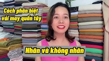 Cách phân biệt loại vải giặt tại nhà và loại vải phải đem đi giặt hấp