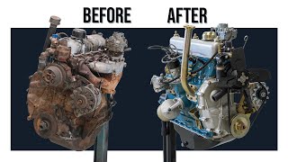 Player Profile Land Rover Series III 2.25L 4-cylinder Engine Rebuild Time-Lapse / Falcon Design Germany