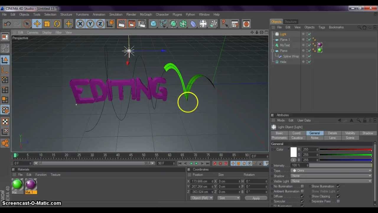 Ribbons Cinema 4D Tutorial - YouTube