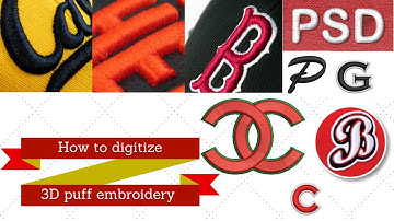 Learn How to Create 3D Puff Embroidery - Step-by-Step Wilcom e2 Tutorial!