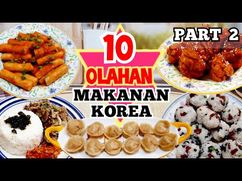 10 OLAHAN MAKANAN KOREA - MAKANAN KOREA YANG MUDAH DIBUAT ( Part 2 )