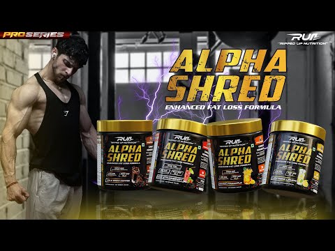 BEST PREWORKOUT SUPPLEMENT | RIPPED UP NUTRIRION'S  ALPHA SHRED PRO SERIES | USE CODE TRAINWITHRC - video from Ripped Up Nutrition