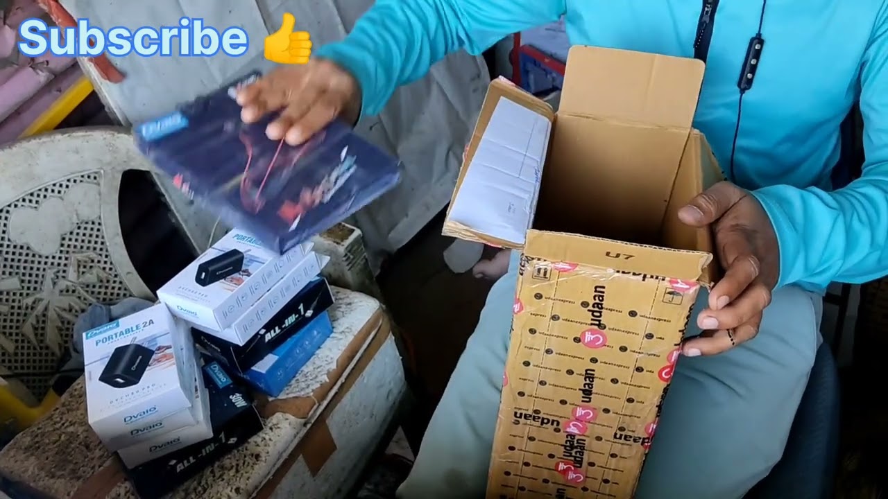 Udaan app mobile accessories parcel unboxing