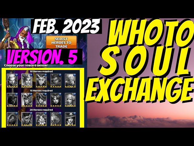 Soul Exchange (Empires and Puzzles) February 2023 • OLD CYNIC