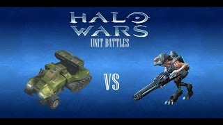 Halo Wars Unit Battles #4 (Jackals VS Wolverines)
