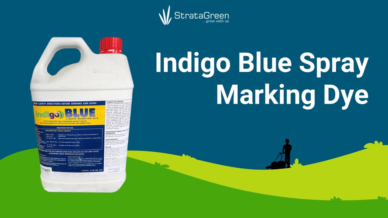 Marking Dye for Herbicides - Indigo Blue Spray Marking Dye