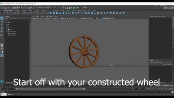 Wheel Rig in Maya 2017v5