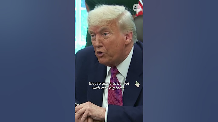 Trump warns military parade protesters will be met with 'big force' #Shorts